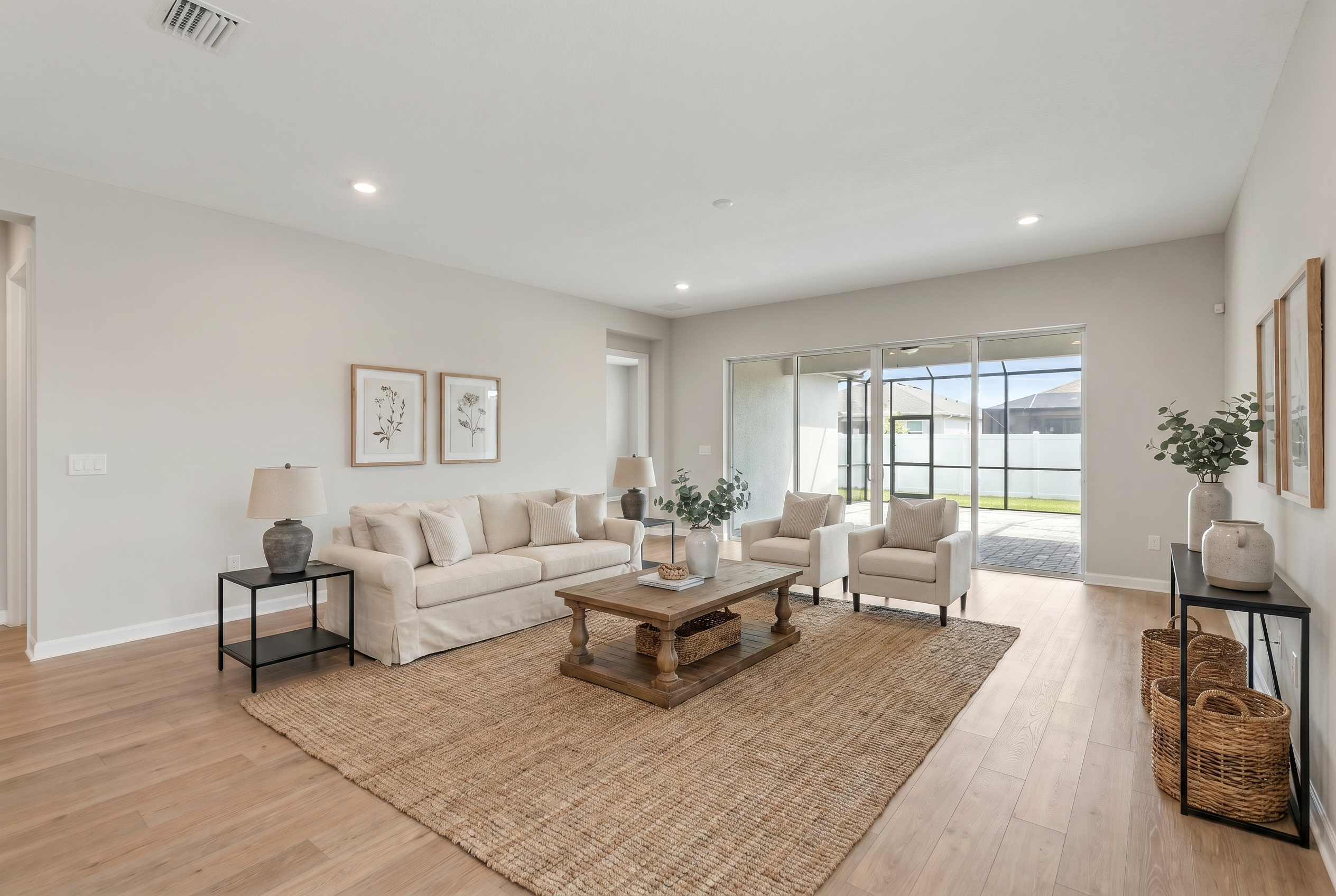 Virtual Staging - Modern Farmhouse